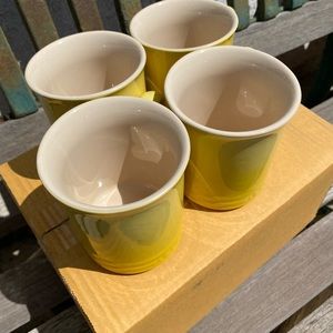 LE CREUSET Stoneware 14oz Mug Set- 4 cups